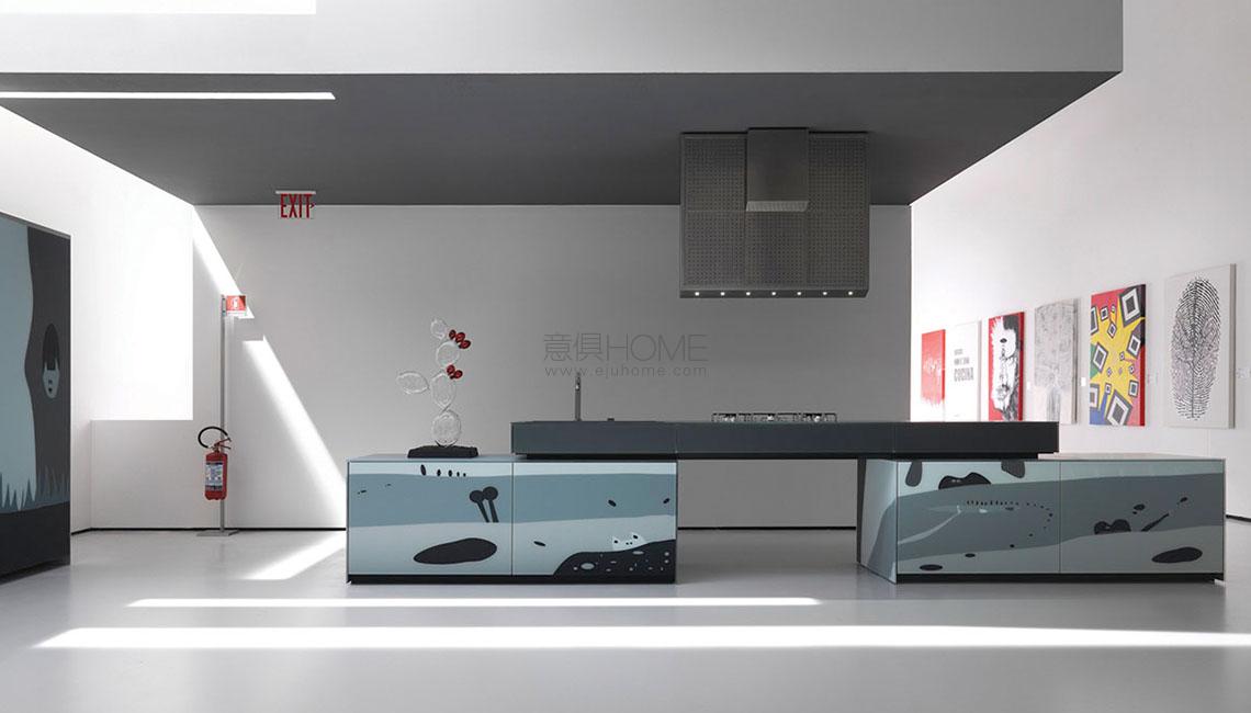 artematica vitrum Artematica Vetro Bianco Nuvola 餐邊柜