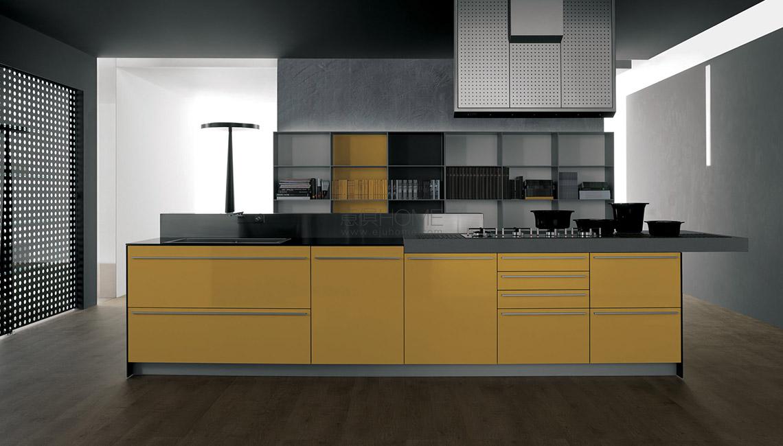 VALCUCINEvalcucine multiline Artematica Multiline Giallo Senape 餐邊柜
