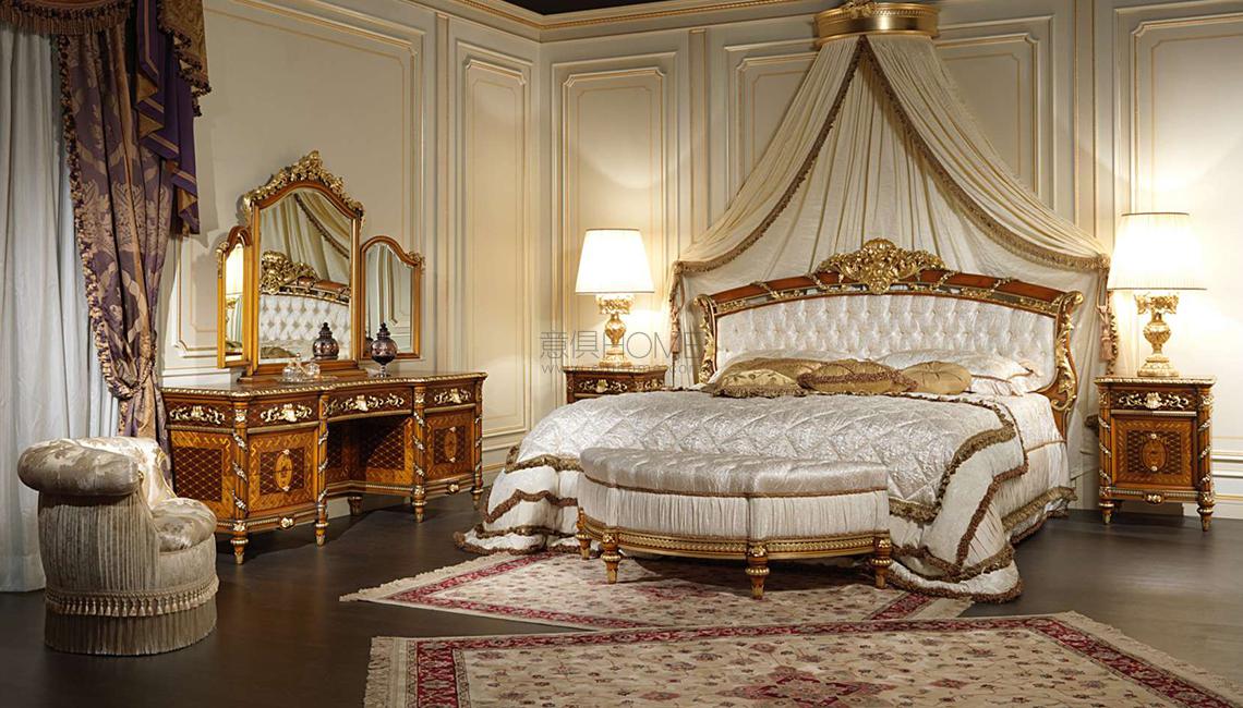 Walnut bedroom furniture Louis XVI 2011 邊柜