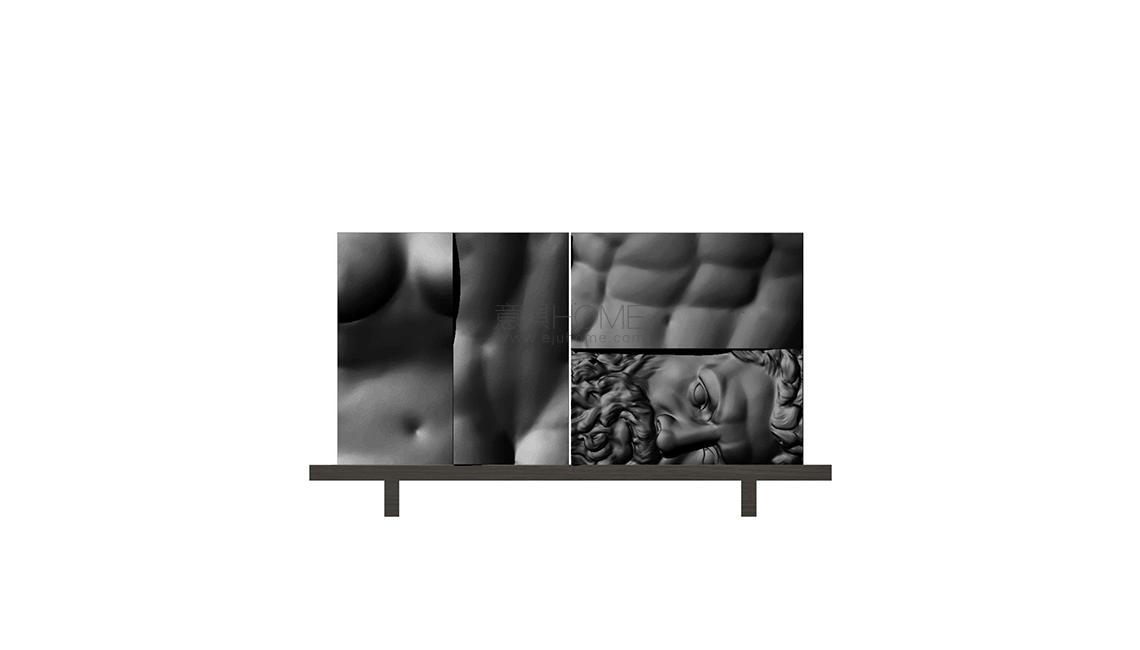 ercole e afrodite邊柜