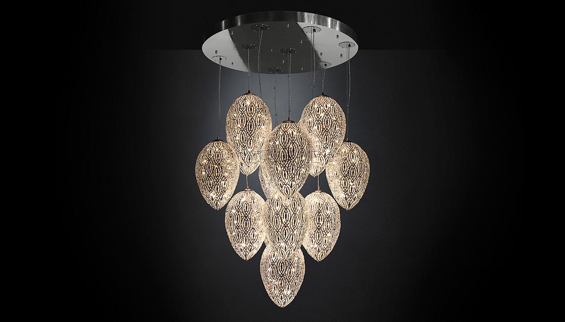 ARABESQUE EGG 14吊燈