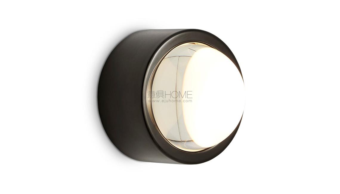 SPOT SURFACE LIGHT ROUND BLACK壁燈