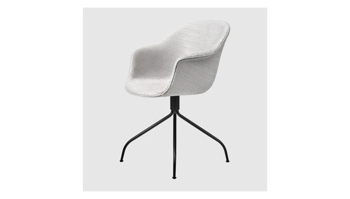 Bat Meeting Chair - Fully Upholstered, Swivel base書椅