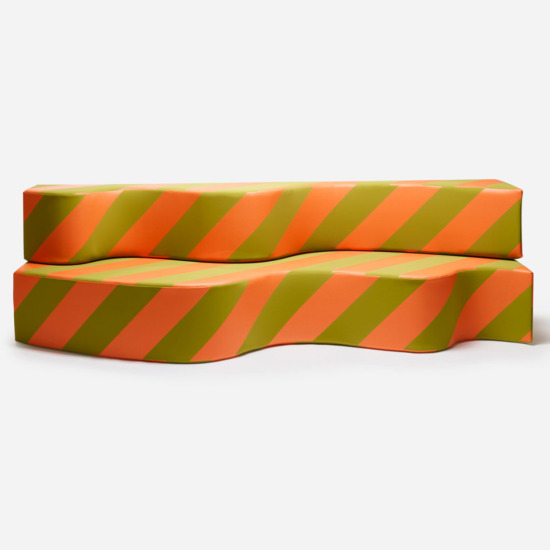 poltronovaSUPERONDA STRIPES 沙發