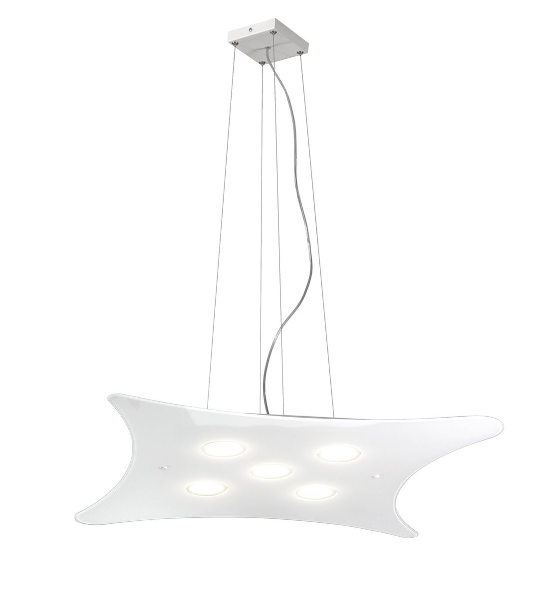 MANTA-MANTA SOSPENSIONE 5 LED 吊燈