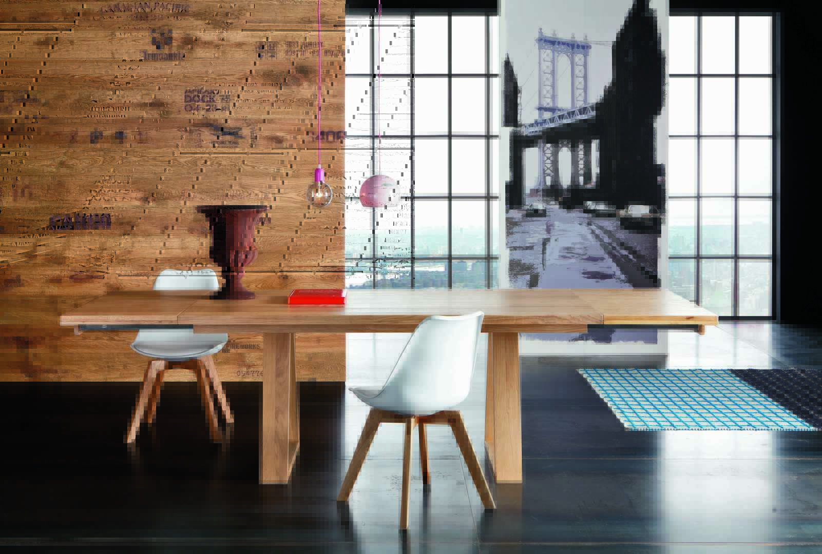 ALTACORTETable Parigi Alaska 長餐桌