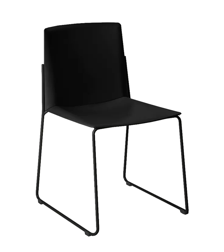 eneaEma sledge chair with open backrest休閑椅