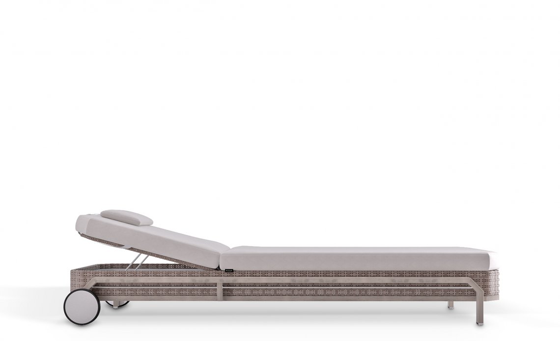 LUXXUHAMPTON WOOD SUNLOUNGER戶外躺椅