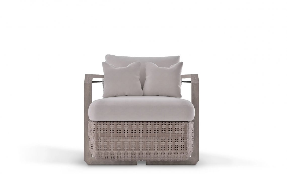 LUXXUHAMPTON WOOD ARMCHAIR戶外休閑椅