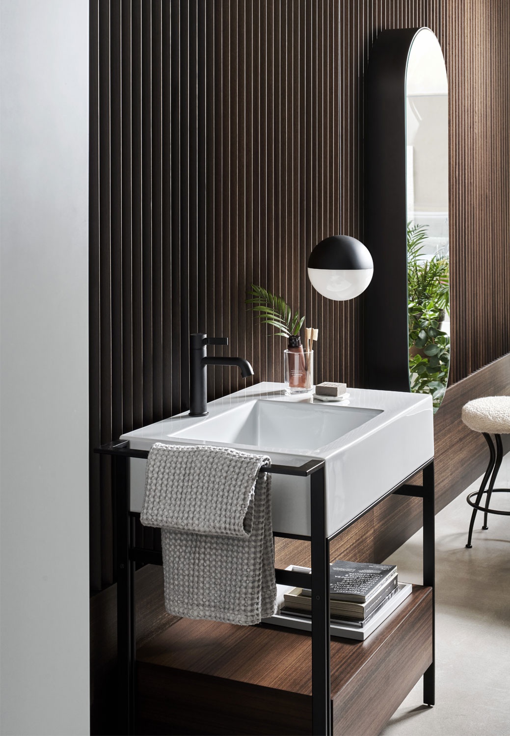 Narciso Mini帶柜子的洗臉盆