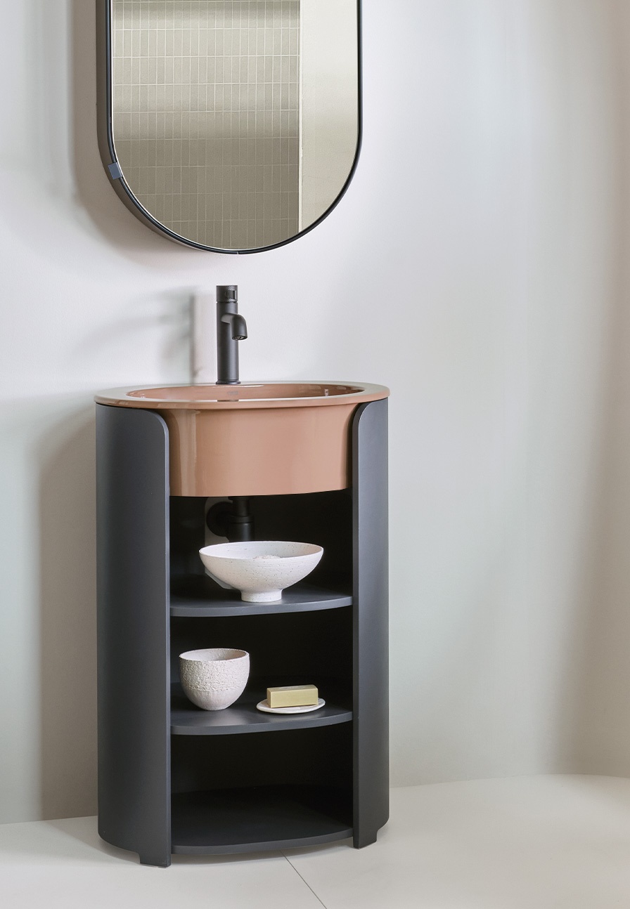 Tiberio帶洗臉盆的柜子