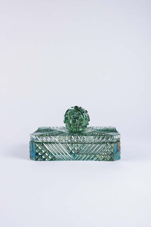 Tosco TicciatiThe Prism 水晶長方盒 綠色