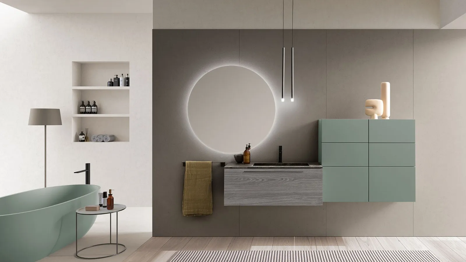 ARCHEDAESSENZE 11懸掛式浴室柜