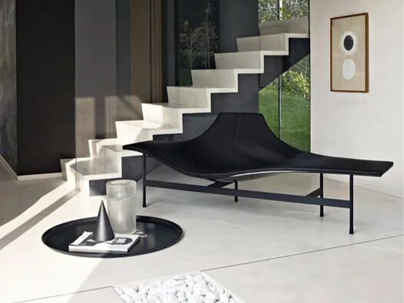 飛機起飛的的弧度也能作設(shè)計靈感？B&B一號航站樓休閑椅