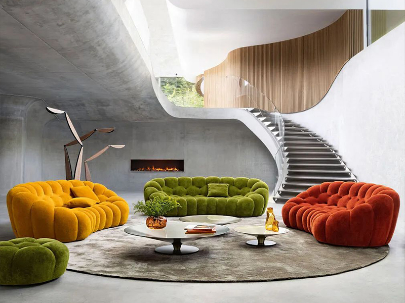 羅奇堡泡泡沙發換新衣啦，毛茸茸的質感好驚喜！