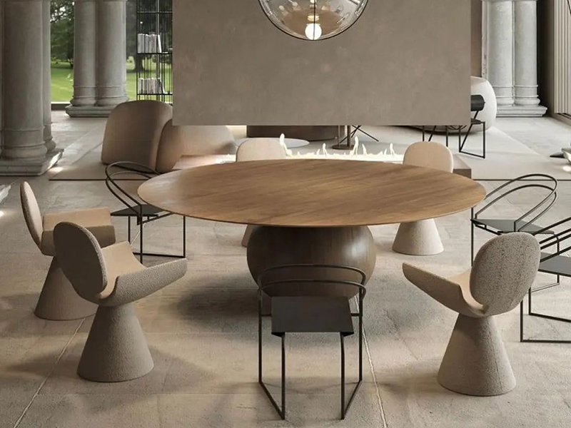 帶有幾何藝術美的餐桌讓家更高級 | Poltrona Frau、Bonaldo......