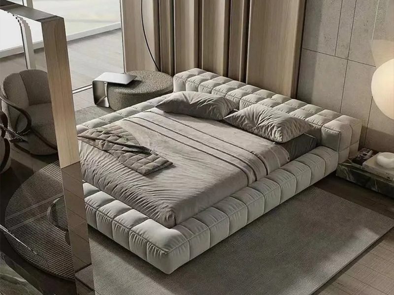 大戶型臥室首選！誰能拒絕這樣松弛有度的極簡大床呀？