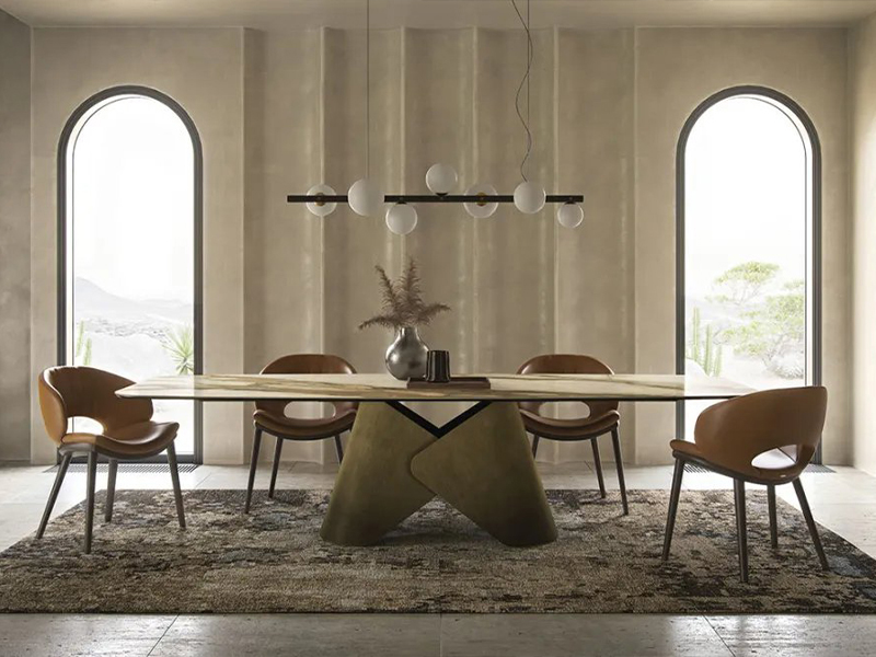 進口餐桌又出新品！終于找到高品位餐廳的最優搭配了