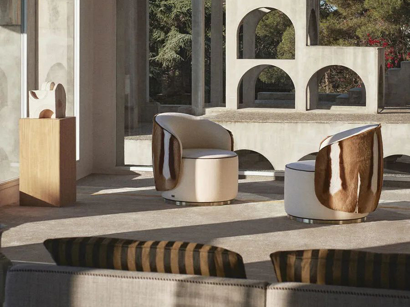 FENDI CASA休閑椅 | 精致時(shí)尚的空間點(diǎn)綴