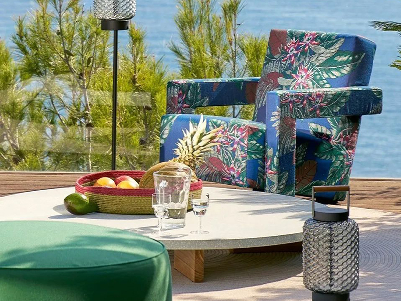 Cassina經典休閑椅戶外新面料，一瞬間來到了熱情的夏威夷