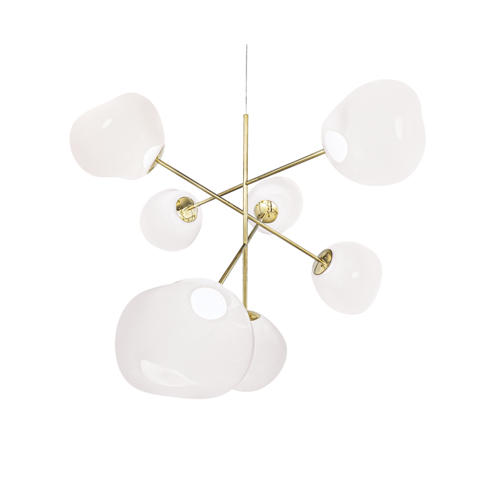 TOMDIXONMelt Chandelier Large Opal LED吊燈