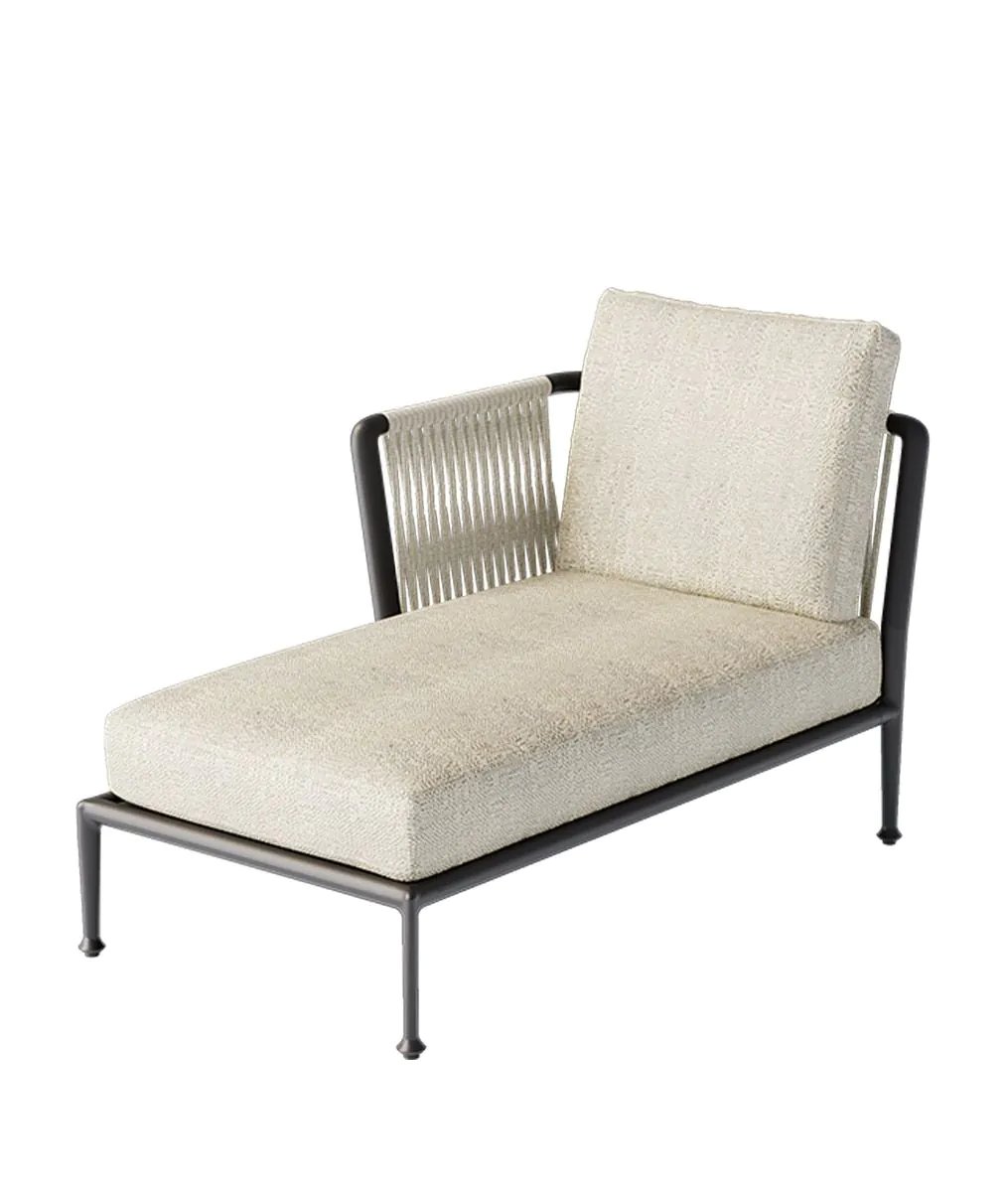 UnopiuModulo lounge destro Treble組合沙發右模塊